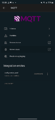 Device Settings - MQTT