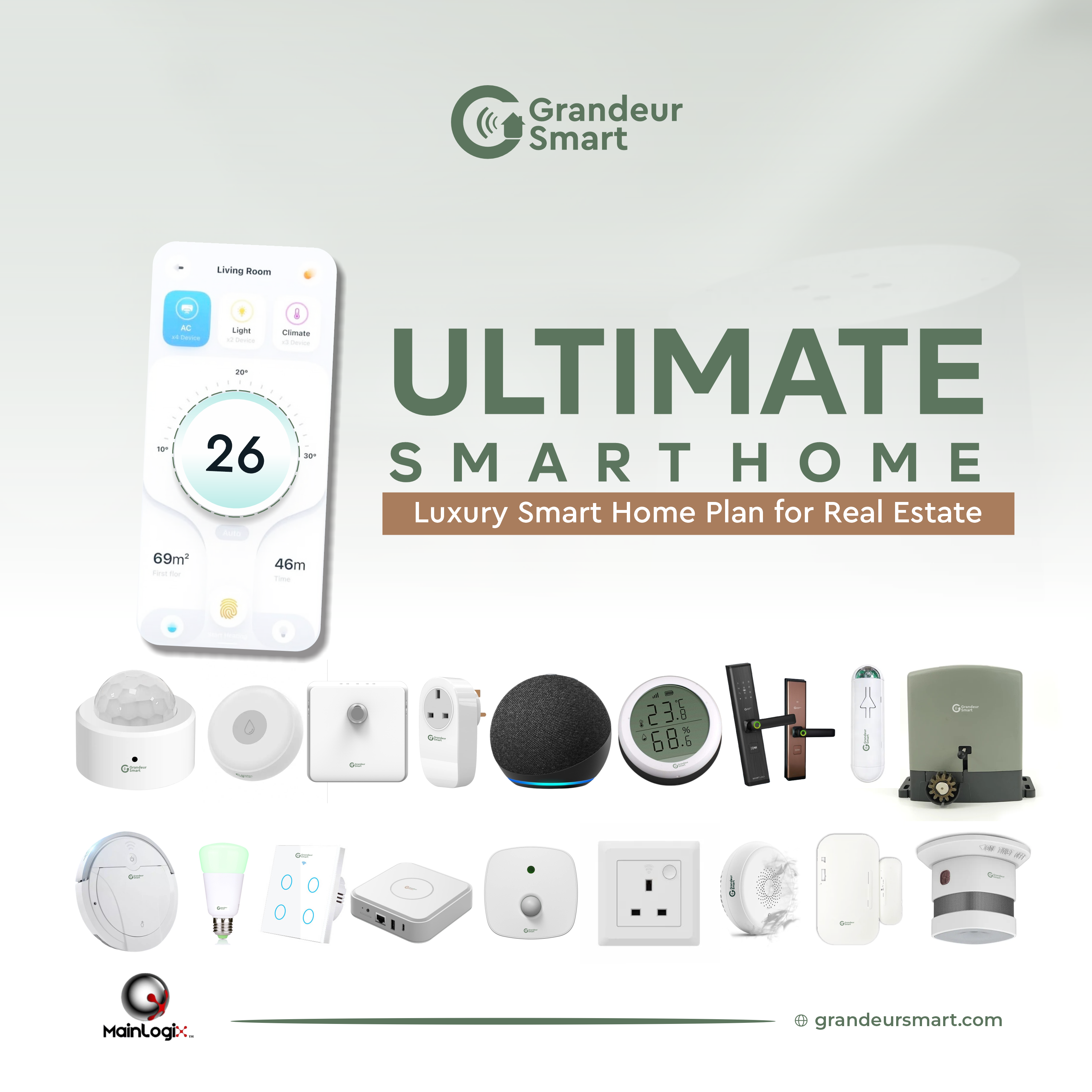 Luxury Smart Home Plan 1